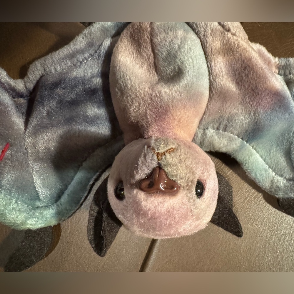 Ty Beanie Baby VERY RARE “BATTY” Plush